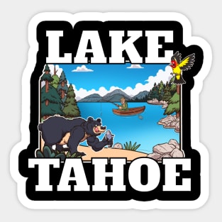 Lake Tahoe Nevada Outdoors Sticker